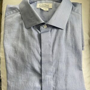 Cartier Light Blue Men's Dress Shirt